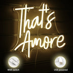 That's Amore – LED-neonbord (5 V USB)