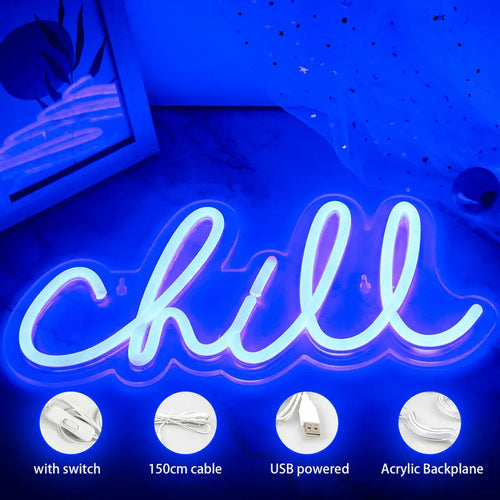 Chill – LED-neonbord (5 V USB)