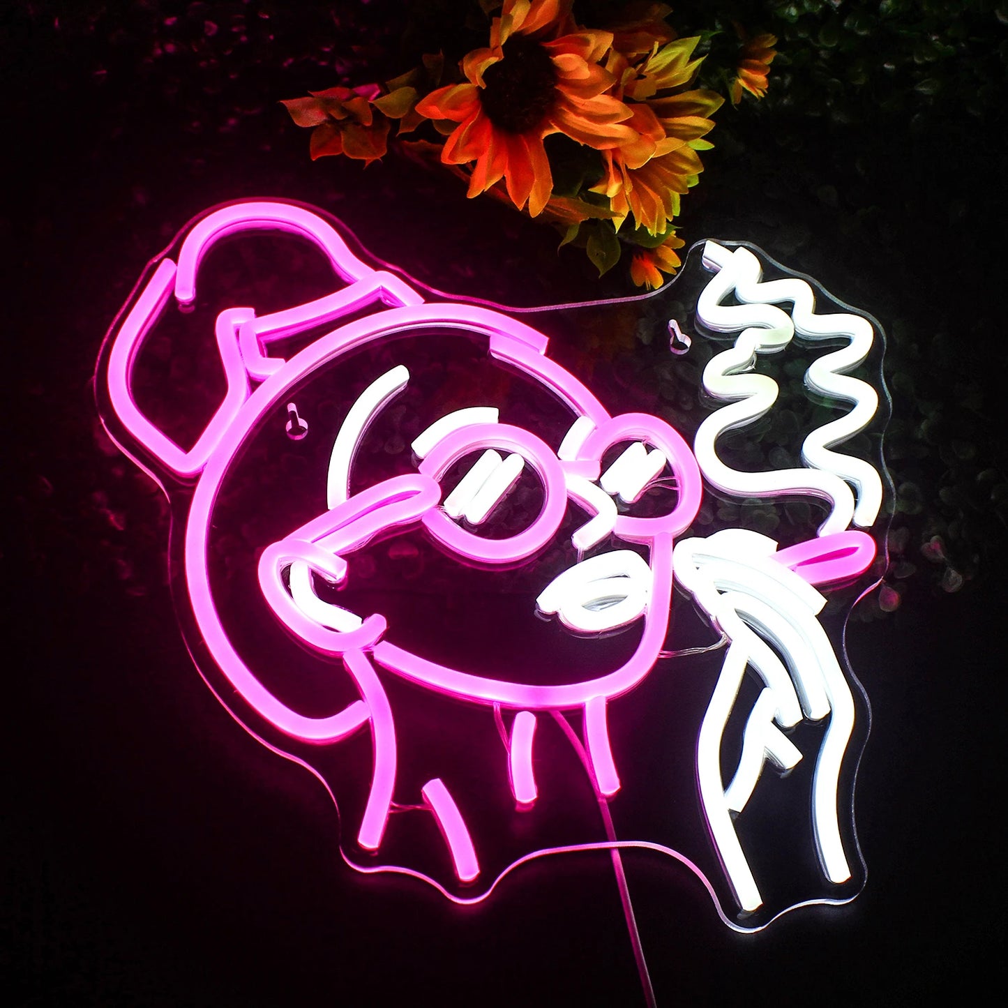 Girl Smoking 5V USB LED Neon Sign - Budget Friendly