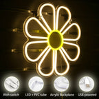 Flower 5V Mini USB LED Neon Sign - Budgetvriendelijk