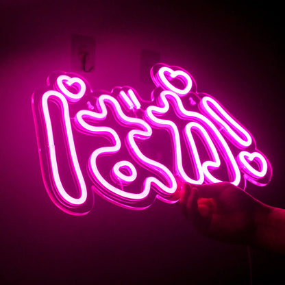 Japanese Anime 5V USB LED Neon Sign - Budget Friendly