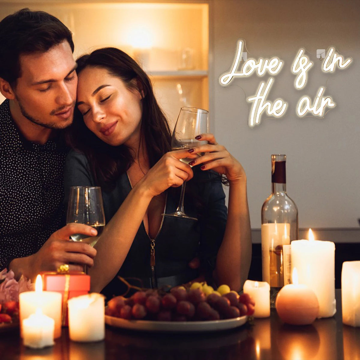 Love is in the air – LED-neonbord (5 V USB)