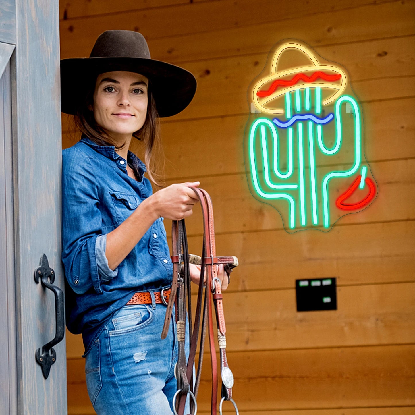 Cactus 5V USB LED Neon Sign - Budget Friendly