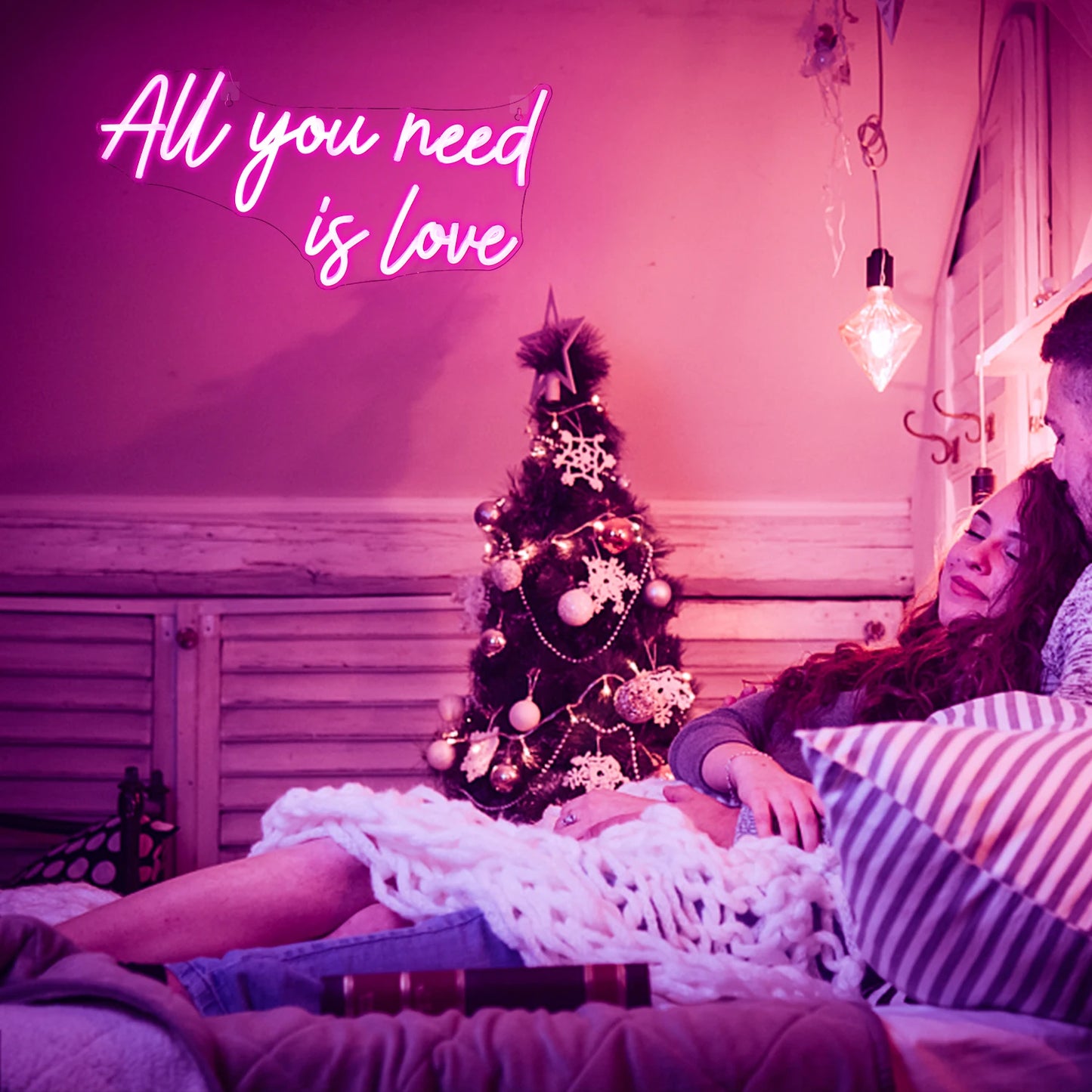 All You Need is Love 5V USB LED Neon Sign - Budget Friendly