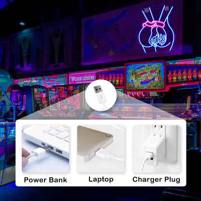 Neon Sign Girl Woman Body Sexy 5V USB LED Neon Sign - Budget Friendly