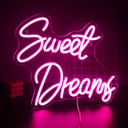 Sweet Dreams – LED-neonbord (5 V USB)