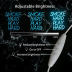 Smoke Hard Play Hard 5V USB LED Neon Sign - Budget Friendly