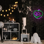 Skull Apple 5V USB LED Neon Sign - Budget Friendly