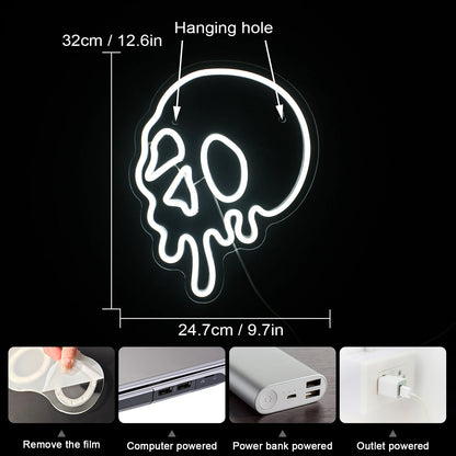 Halloween 5V USB LED Neon Sign - Budget Friendly