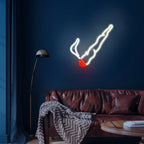 Rookmotief – LED-neonbord (5 V USB)