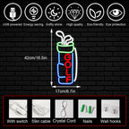 Golf 5V Mini USB LED Neon Sign - Budgetvriendelijk