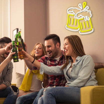 Beer Cheers 5V USB LED Neon Sign - Budgetvriendelijk