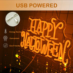 Happy Halloween – LED-neonbord (5 V USB)