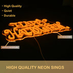 Happy Halloween – LED-neonbord (5 V USB)