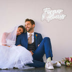 Forever & Always 5V USB LED Neon Sign - Budget Friendly