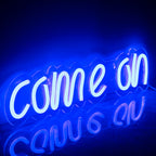 Come On – LED-neonbord (5 V USB)