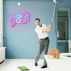 Let's Golf 5V USB LED Neon Sign - Budget Friendly