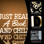 Just Read A Book And Chill 5V USB LED Neon Sign - Budget Friendly
