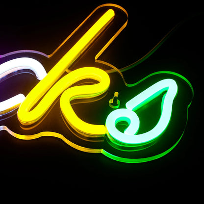 Colorful Snacks 5V USB LED Neon Sign - Budget Friendly