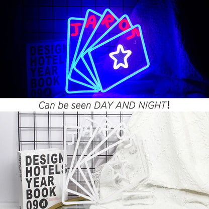 Poker 5V USB LED Neon Sign - Budget Friendly
