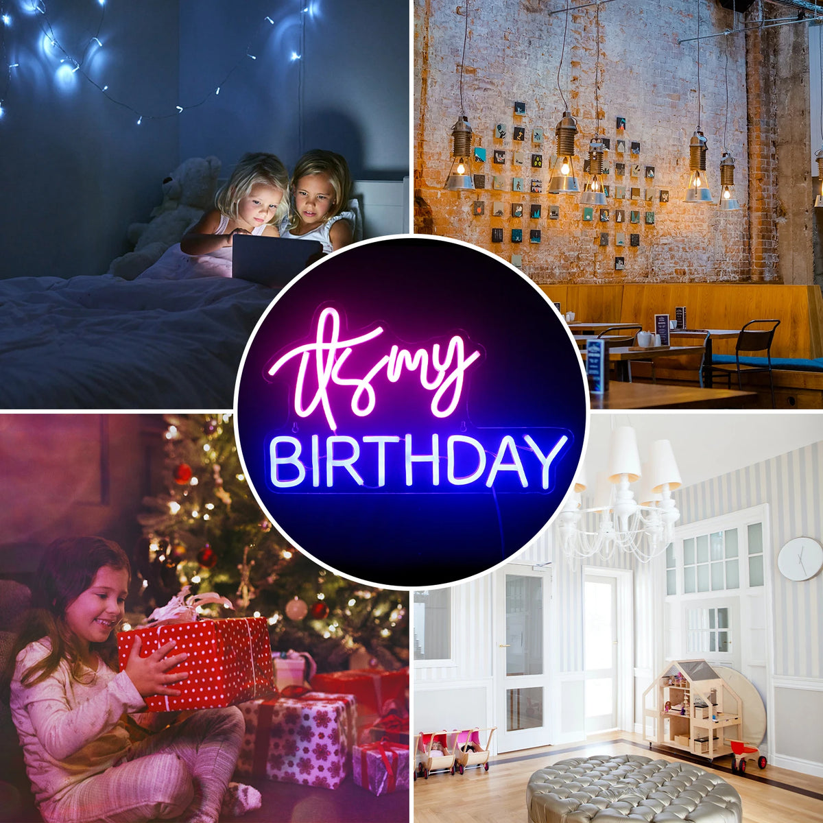 It's My Birthday 5V USB LED Neon Sign - Budget Friendly