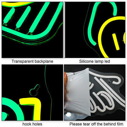 Cowboyhoed 5V USB LED Neonreclame - Budgetvriendelijk