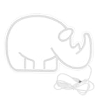 Neushoorn – LED-neonbord (5 V USB)