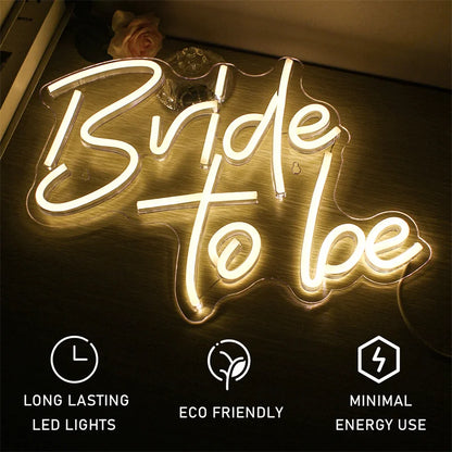 Wedding Decor 5V USB LED Neon Sign - Budget Friendly