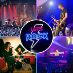Let's Rock 5V USB LED Neon Sign - Budget Friendly