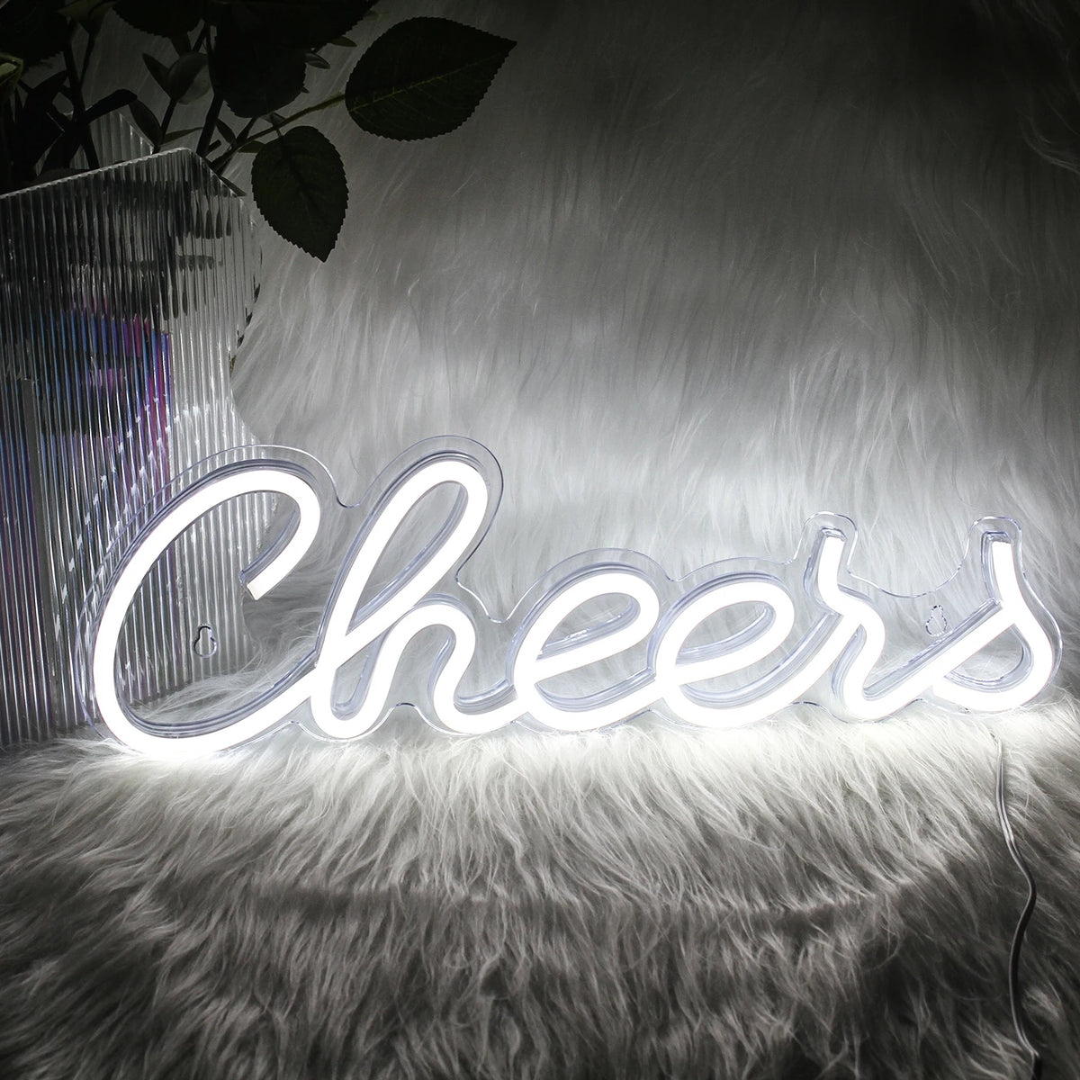 Cheers 5V USB LED Neon Sign - Budget Friendly