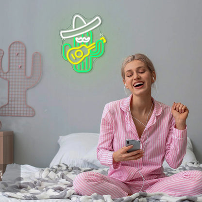 Cowboyhoed 5V USB LED Neonreclame - Budgetvriendelijk