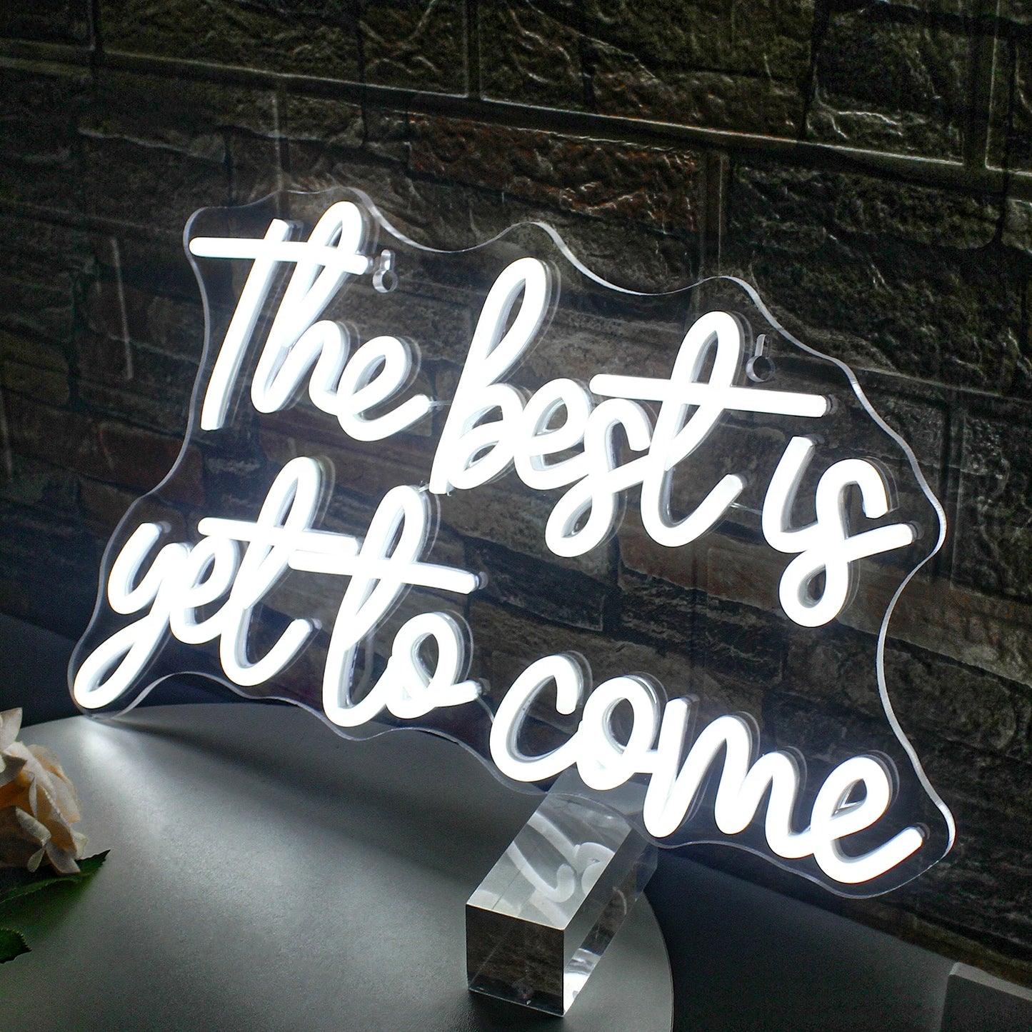 The Best is Yet to Come 5V USB LED Neon Sign - Budget Friendly
