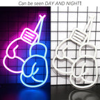 Bokshandschoenen – LED-neonbord (5 V USB)