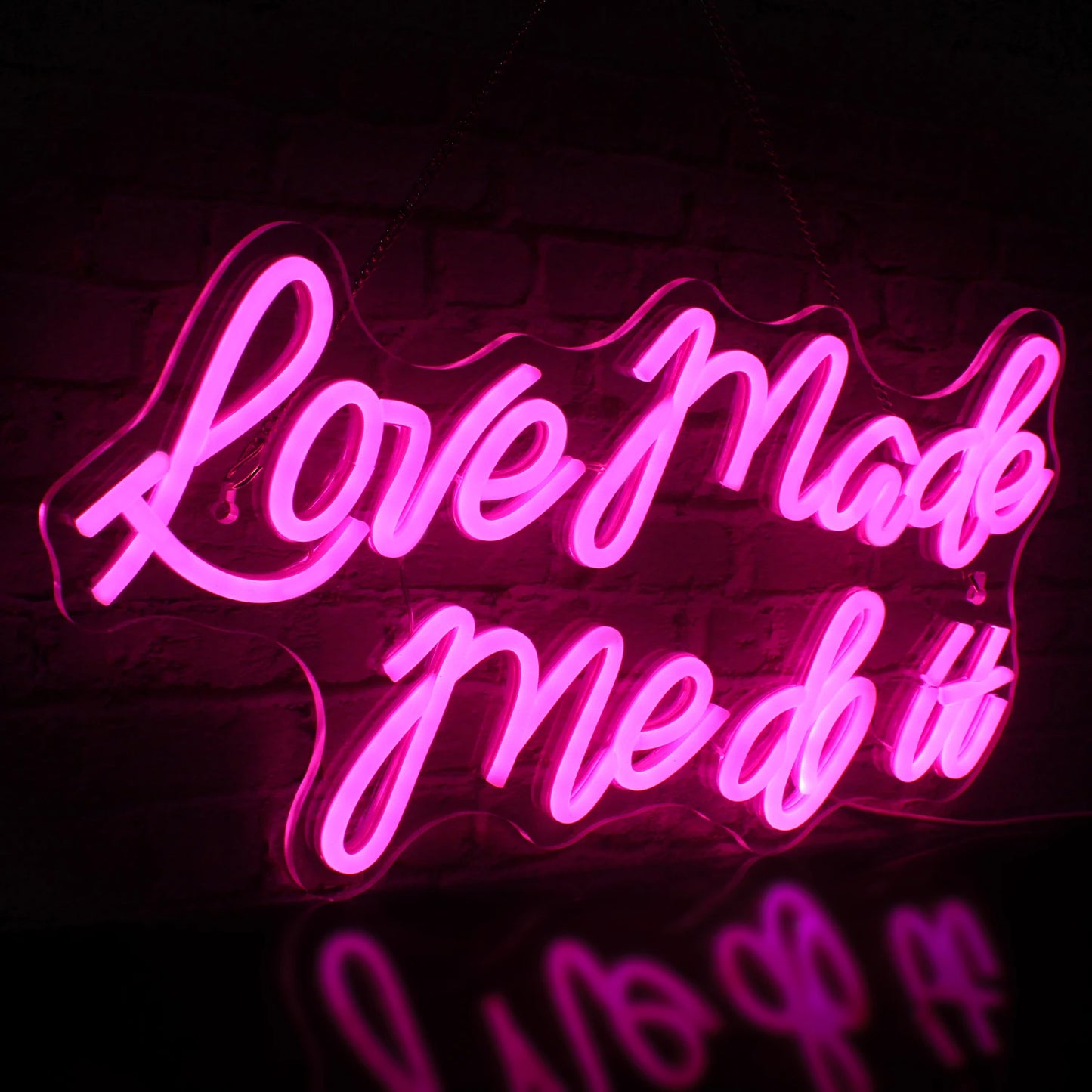 Love Made Me Do It 5V USB LED Neon Sign - Budget Friendly