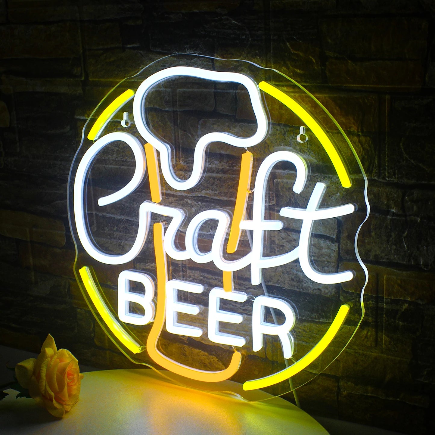 Craft Beer 5V USB LED Neon Sign - Budget Friendly