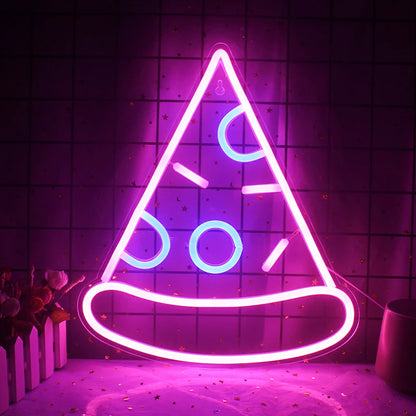 Hamburger 5V USB LED Neon Sign - Budget Friendly