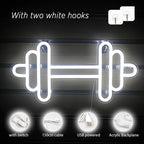 Barbell 5V USB LED Neon Sign - Budget Friendly