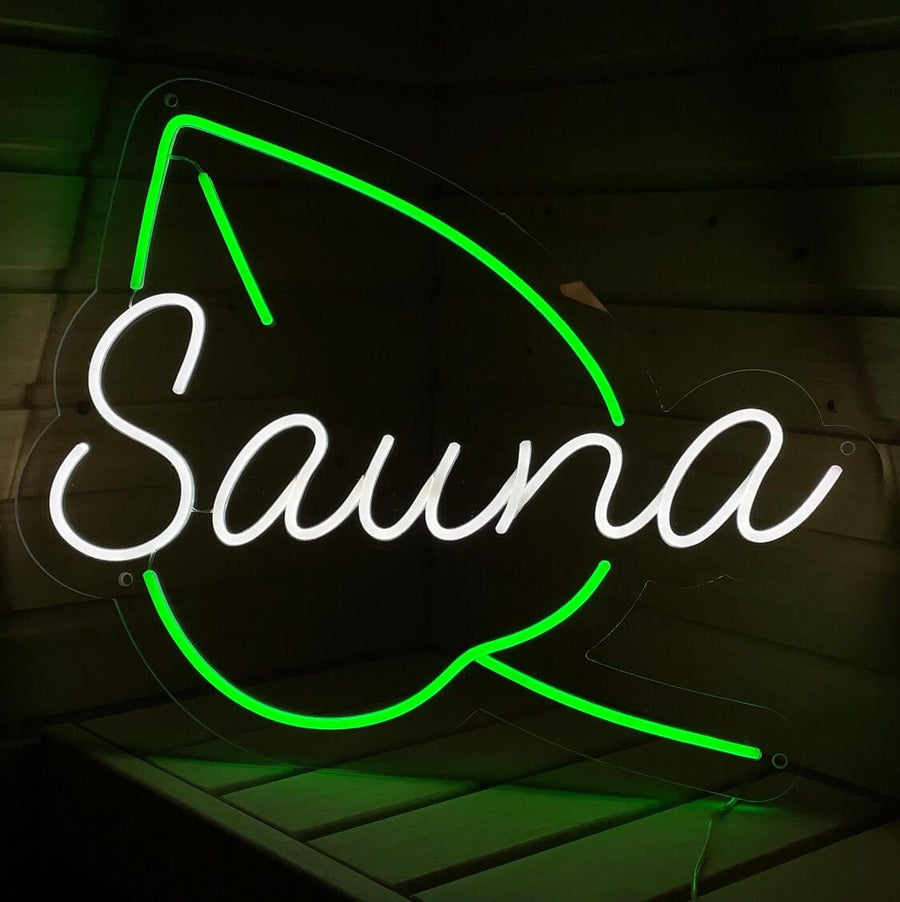 Sauna Neonreclame - The Art Neon