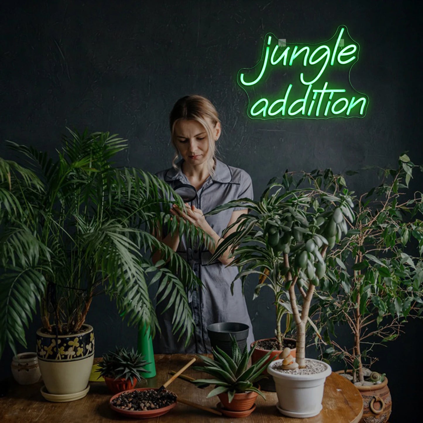 Jungle Addition 5V USB LED Neon Sign - Budget Friendly