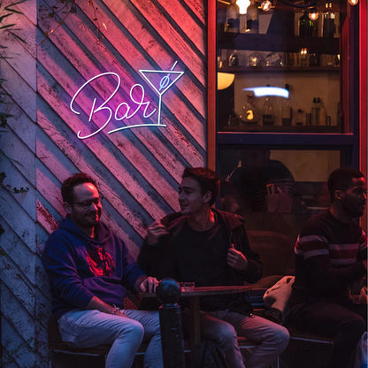 Bar Wine Glass 5V USB LED Neon Sign - Budget Friendly