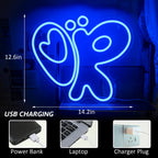 Slak – LED-neonbord (5 V USB)