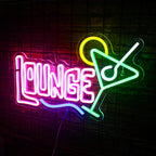 Cocktails Lounge 5V USB LED Neon Sign - Budget Friendly