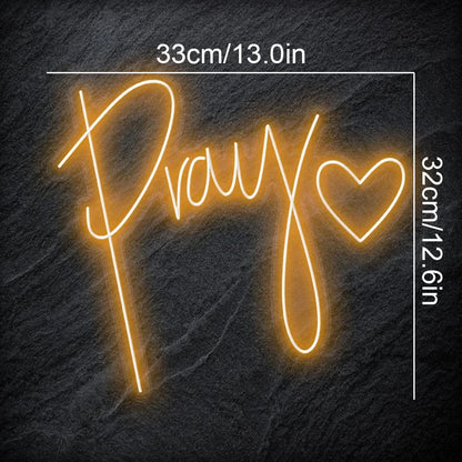 Church 5V USB LED Neon Sign - Budget Friendly
