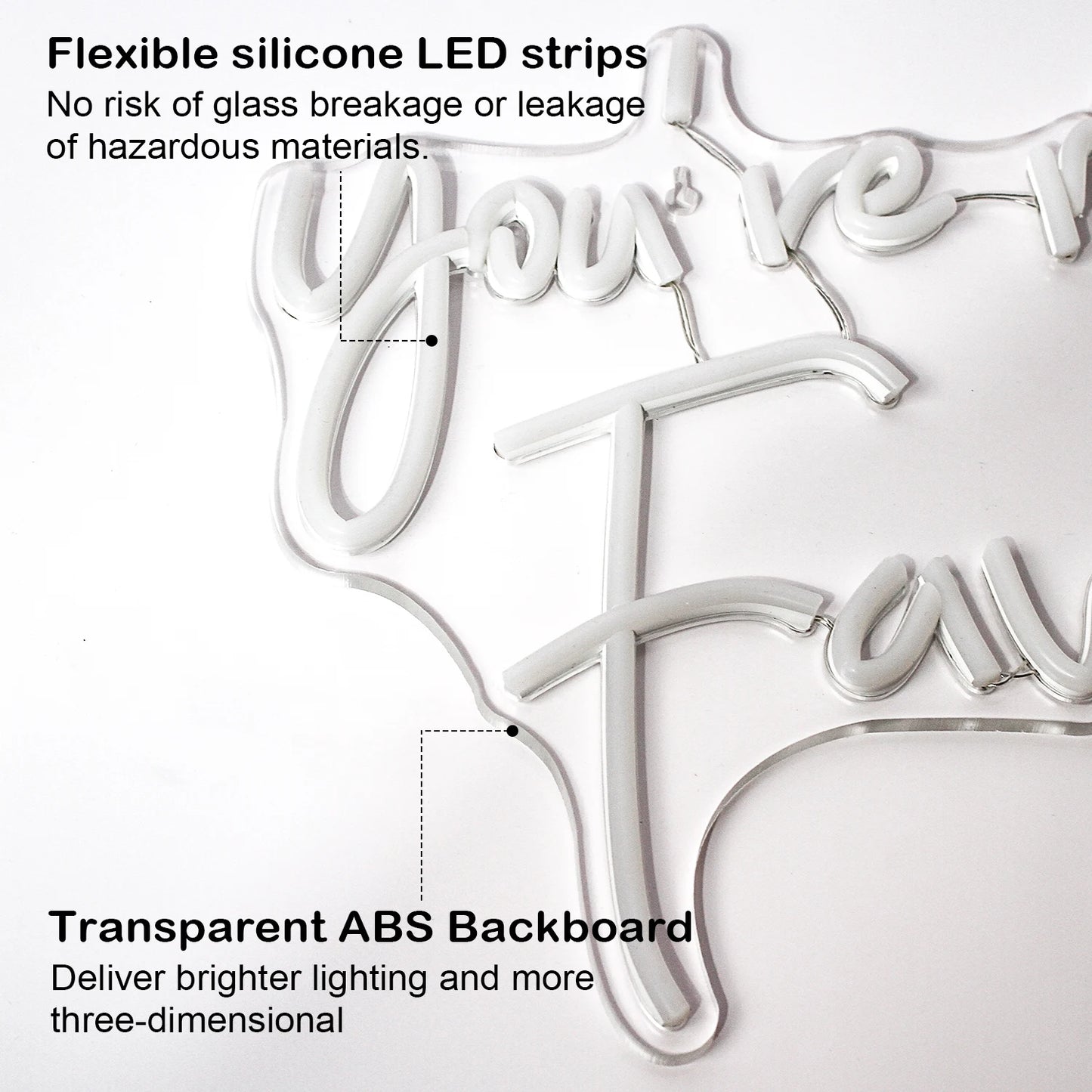 You're my favorite 5V USB LED Neon Sign - Budget Friendly