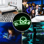 Alien 5V USB LED Neon Sign - Budgetvriendelijk