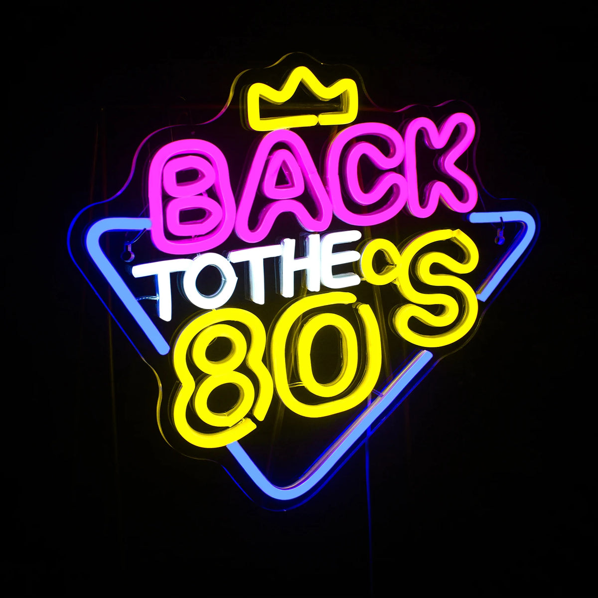 Terug naar de jaren 80 5V USB LED Neon Sign - Budgetvriendelijk