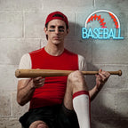 BASEBALL – Honkbal – LED-neonbord (5 V USB)