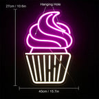 Cupcake – LED-neonbord (5 V USB)