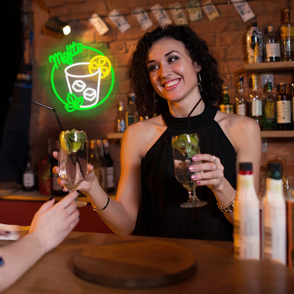 Mojito 5V USB LED Neon Sign - Budget Friendly
