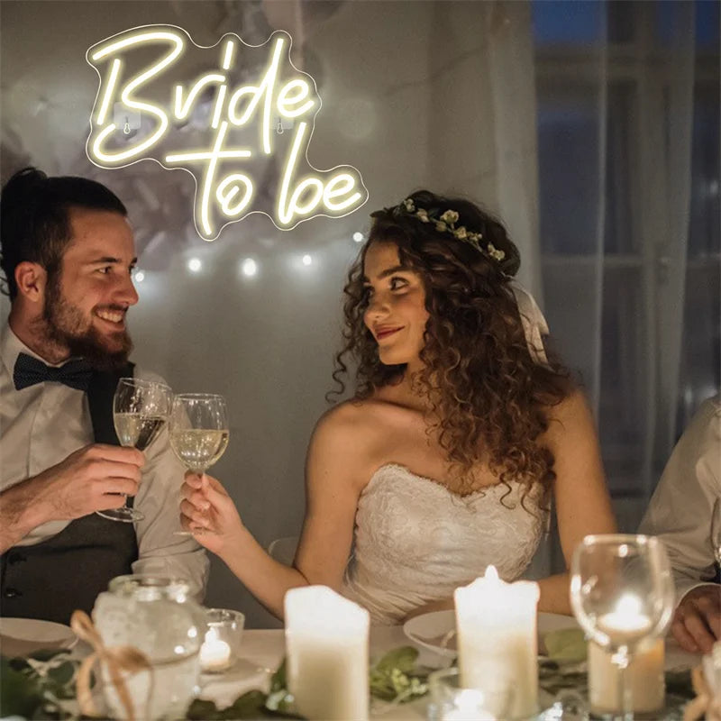 Wedding Decor 5V USB LED Neon Sign - Budget Friendly
